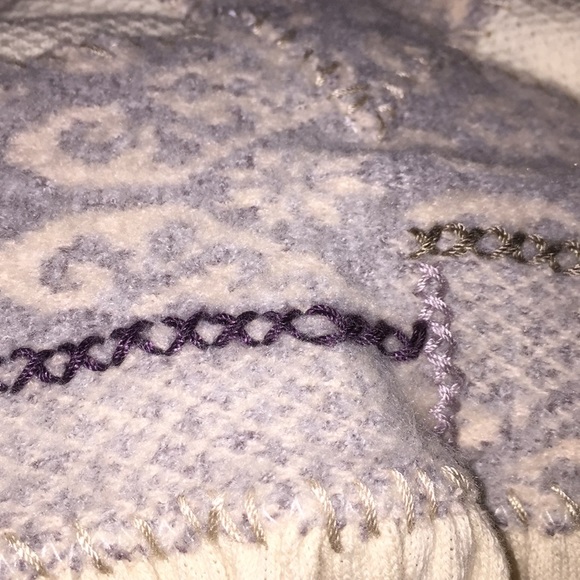 Free people vintage thermal white/cream/gray Knit - Picture 7 of 7